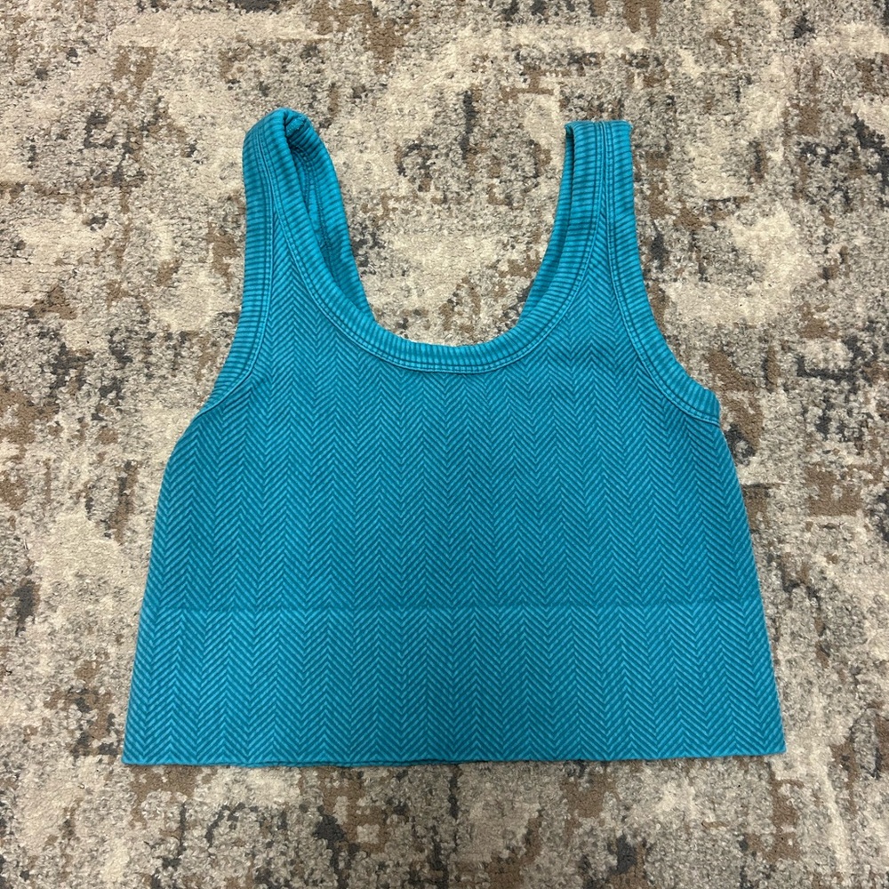 Blue Nikibiki Top